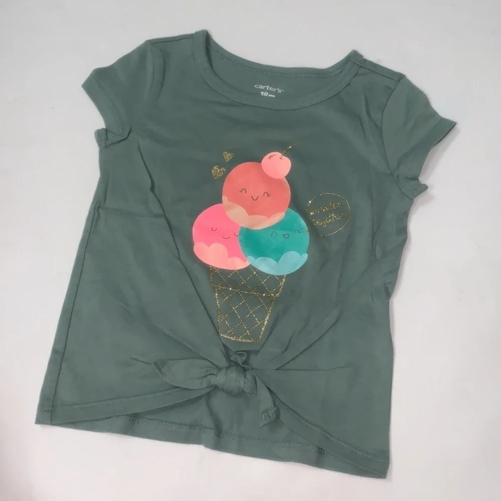 CARTER’S GREEN T- SHIRT 18 MONTHS